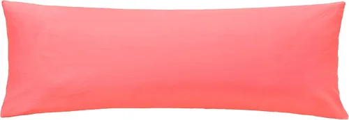 Vista 18 de iMaylex Funda de almohada suave 100% algodón egipcio con cremallera, acogedora y ligera, fácil cuidado, albaricoque, cuerpo, 20 x 48 pulgadas
