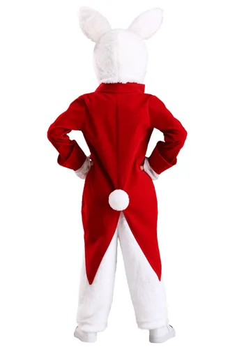 Vista 2 de Disfraz de Conejo Blanco Digno para Niños Pequeños Multicolor