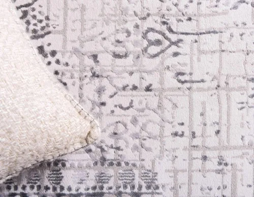 Vista 5 de Unique Loom Aberdeen Collection - Alfombra de área Stanhope (2' 7" x 6' 1" camino, gris/beige)