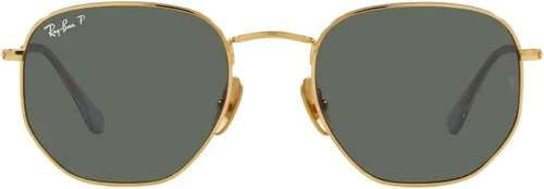 Vista 9 de Ray-Ban RB8148 Gafas de sol hexagonales de titanio