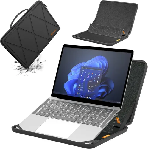 Vista 16 de Smatree MS23T Funda protectora dura EVA con soporte compatible para HP Pro x360 Fortis 11 G11/G10/G9 de 11.6 pulgadas, HP Fortis 11 G9 Q/x360 11 G3