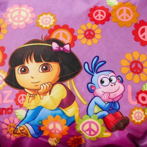 Vista 4 de Nickelodeon Dora the Explorer - Sofá puf, color morado