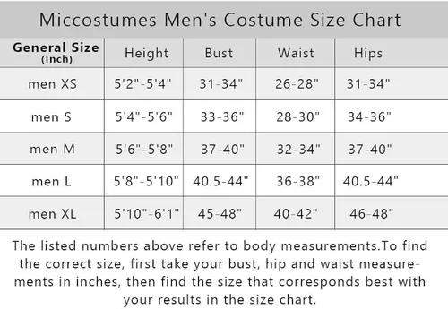 Vista 6 de miccostumes Disfraz de héroe de anime para hombre
