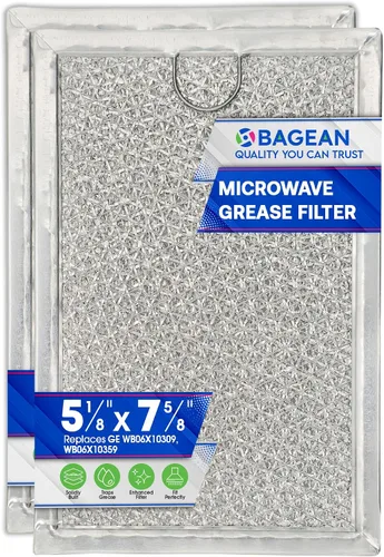 Vista 7 de Reemplazo de filtro de microondas 19.4 cm x 13 cm para GE WB06X10309 WB06X10359 Filtro de grasa de microondas - También se ajusta a LG Kenmore y más