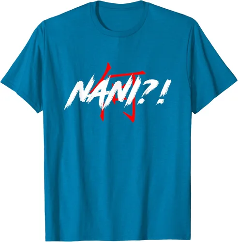 Vista 9 de Nani Meme Anime Japanese Camiseta, Negro, S