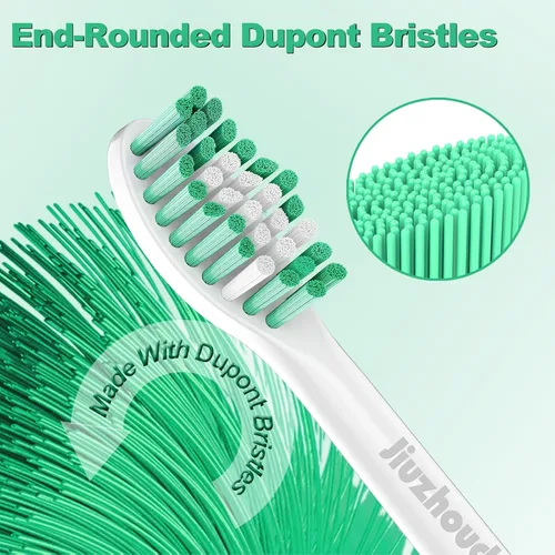 Vista 2 de Cabezales de cepillo de dientes de repuesto para Philips Sonicare Serie E, compatibles con Sonicare Essence, Elite, Advance, CleanCare HX7022/66, 6