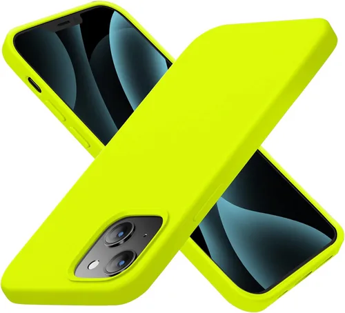 Vista 16 de Cordking Funda diseñada para iPhone 13, diseñada para iPhone 14, funda ultradelgada de silicona, funda protectora a prueba de golpes