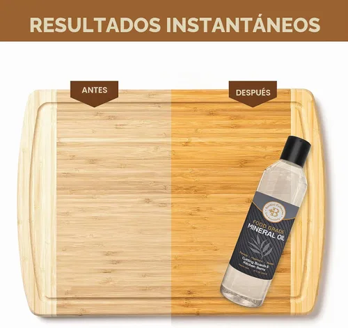 Vista 9 de Bambüsi Aceite mineral de grado alimenticio para acondicionador de tabla