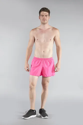 Vista 3 de BOA 1206B - Pantalón corto de entrenamiento para hombre con media división de 3 pulgadas