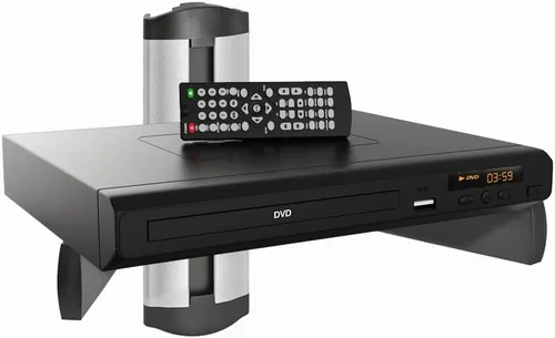 Vista 7 de Cmple - Soporte de pared universal ajustable para reproductores de DVD/cajas de cable/consolas de juegos/accesorios de TV - 1 estante