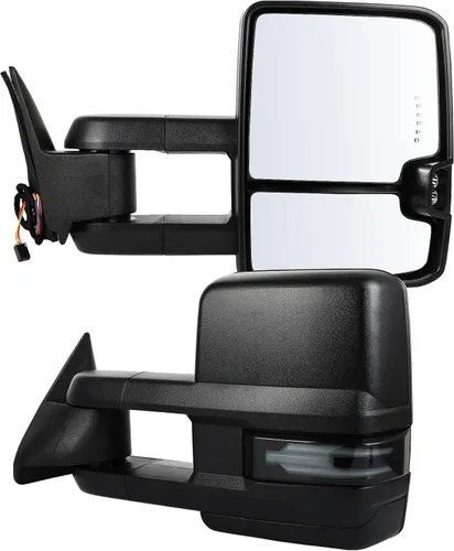 Vista 31 de ECCPP - Espejos de remolque de repuesto para Chevy Silverado 2007-2014