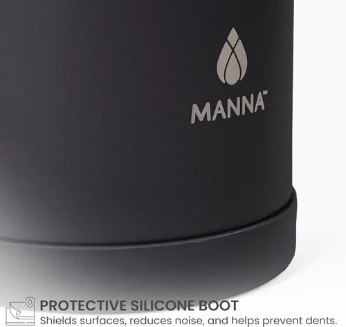 Vista 8 de Manna Titan - Jarra de acero inoxidable con aislamiento al vacío, 4 litros, recubrimiento en polvo negro