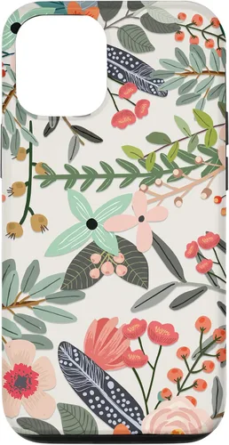 Vista 28 de Cute Colorful Garden Botanical Floral Pattern Case for iPhone 17