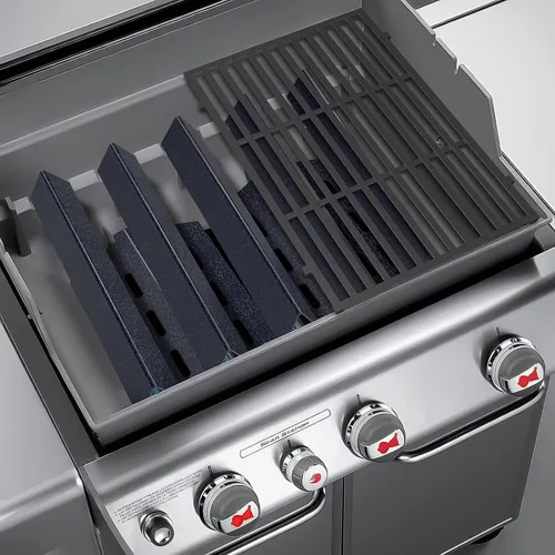 Vista 7 de QuliMetal Piezas de repuesto para parrillas Weber Genesis 300 Series, E310, S310, E320, E330, S330, EP310, EP320, EP330 Series con control frontal