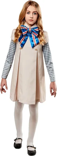 Vista 6 de Rubies M3GAN: Vestido de disfraz para niños, niña S