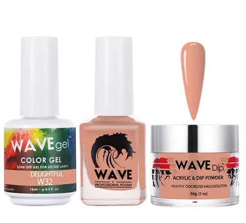 Vista 197 de WAVEGEL - Juego de gel de remojo, laca de uñas y polvo acrílico a juego - Colección Simplicity - #P109 Blizzard
