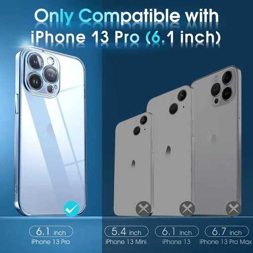 Vista 329 de Supdeal Funda cristalina transparente para iPhone 11, [No se amarillea] [Protección de la cámara] [Probado contra caídas de grado militar] Funda