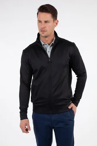 Vista 5 de Bobby Jones Ropa de golf - Chaqueta Performance RTJ Interlock con cremallera completa para hombre