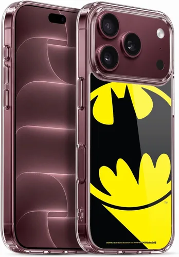 Vista 314 de Head Case Designs Funda de gel con licencia oficial de Batman DC Comics Bat Signal Logos [protección de grado militar] compatible con Apple iPhone 7