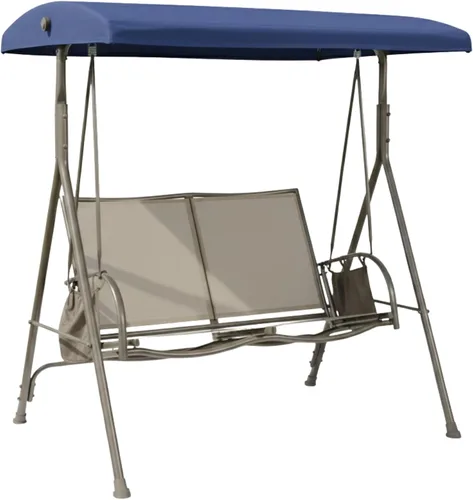 Vista 8 de Garden Winds Cubierta superior de repuesto RipLock 350 reforzada compatible con Garden Treasures modelos de columpio para 2 personas SS-909E-1
