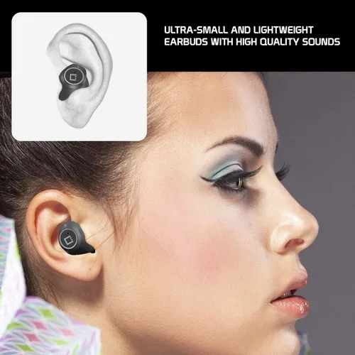 Vista 2 de Los auriculares inalámbricos V5 Bluetooth funcionan para Samsung Galaxy S10/S10e/S10+/S10 Plus/10 5G/Lite con estuche de carga para auriculares