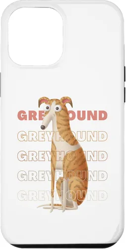 Vista 26 de Greyhound Big Eyes Funny Cartoon Sighthound Lover Design Case for iPhone 17