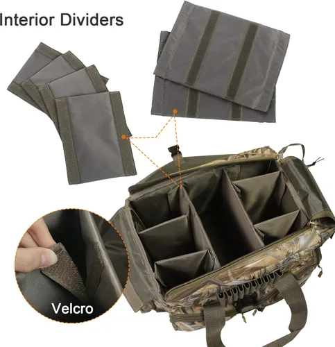 Vista 5 de MYDAYS Bolsa ciega de caza, bolsa de lona flotante para caza de patos, aves acuáticas, paloma, Camo, Táctica