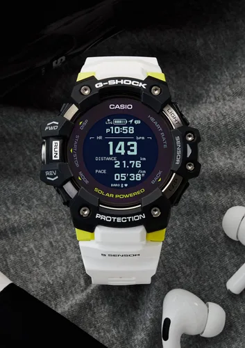Vista 3 de CASIO G-Shock G-Squad GBD-H1000-1A7JR - Reloj para hombre productos originales nacionales japoneses Blanco