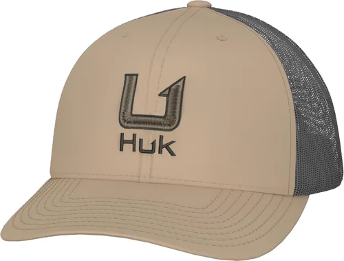 Vista 14 de HUK - Gorra de camionero de malla para hombre con cierre a presión Gorra de pesca antirreflectante