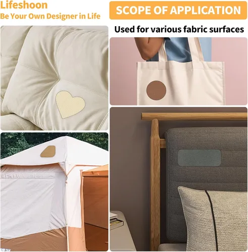 Vista 3 de Fabric Repair Tape, Self Adhesive Furniture Patch for Cloth, Sofa