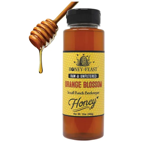 Vista 47 de Honey Feast Flower Powered Allergy Blend 10 veces miel, 12 onzas