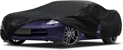 Vista 73 de Migaven Car Cover Custom Fit for Jeep Wrangler 2 Door 1987-2026 JK JL CJ YJ TJ, Waterproof Rain Sun Protection with Door Zipper & Inner Cotton