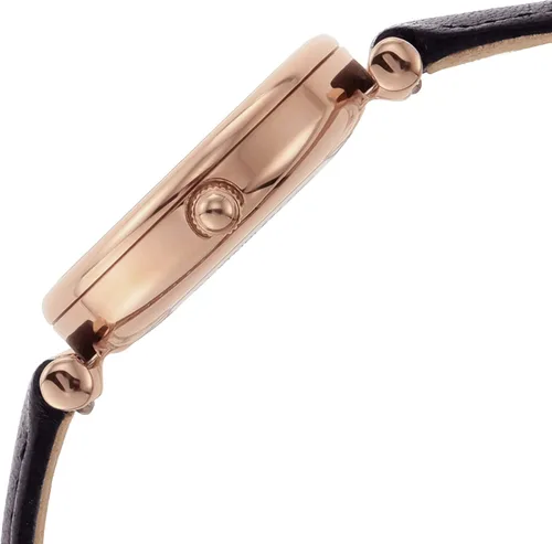 Vista 2 de Fossil Carlie - Reloj pequeño de mujer con correa de acero inoxidable o cuero