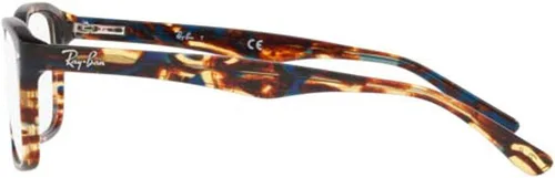 Vista 3 de Lentes Ray-Ban Optical RX 5228 F 5711 Spoted AzulMarrón Amarillo Spoted BlueBrown Yellow 53 mm