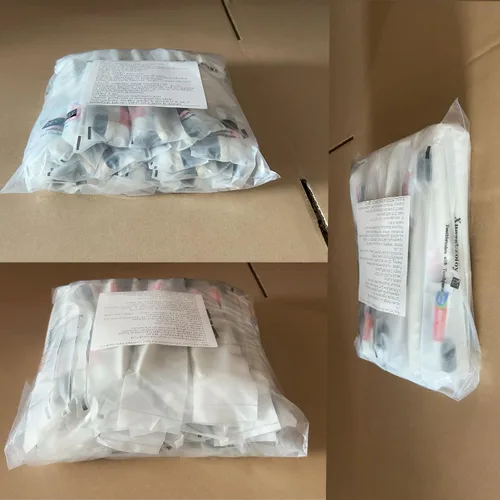 Vista 9 de Cepillos de dientes desechables con pasta de dientes, paquete de 30 cepillos de dientes desechables de albaricoque envueltos individualmente a