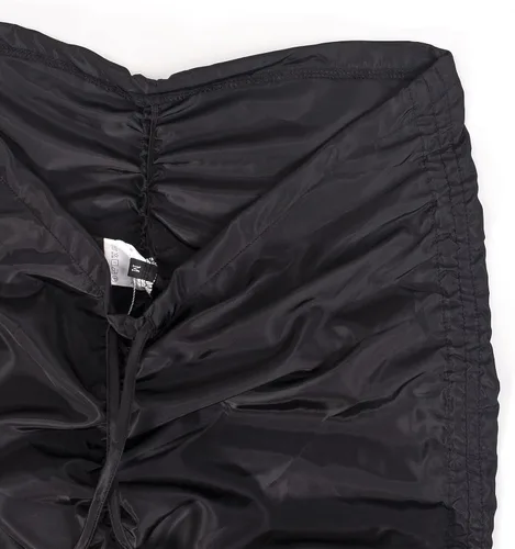 Vista 5 de VWIWV Pantalones deportivos casuales sueltos de cintura media con cordón fruncido a la moda ligeros pantalones harén
