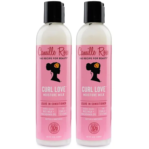 Vista 6 de Leche humectante Camille Rose para risos naturales, 8 onzas, Paquete de 1