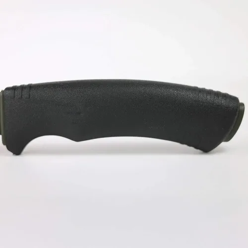 Vista 6 de Morakniv Cuchillo de Supervivencia Bushcraft de Hoja Fija de Acero al Carbono con Funda y Encendedor de Fuego, Negro, 4.3 Pulgadas