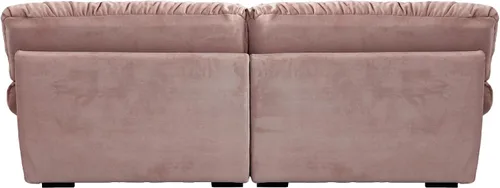 Vista 9 de Sofá modular profundo de 89 pulgadas, sofás minimalistas con cojín grueso, cómodo sofá de pana con dos almohadas para sala de estar, apartamento