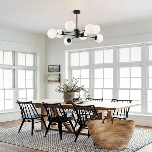 Vista 5 de KCO Lighting M14 - Varilla de extensión roscada de 7.89 pulgadas y 11.8 pulgadas, varillas de extensión negras, accesorios de iluminación, varillas