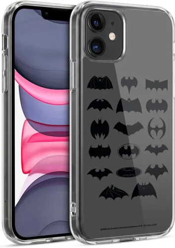 Vista 181 de Head Case Designs Funda de gel con licencia oficial de Batman DC Comics Bat Signal Logos [protección de grado militar] compatible con Apple iPhone 7