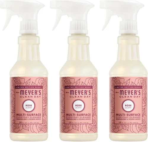 Vista 13 de MRS. MEYER'S CLEAN DAY Limpiador Multiusos en Spray, Albahaca, 16 fl. oz - Paquete de 3