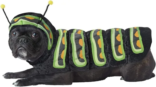 Vista 2 de CALIFORNIA COSTUME COLLECTIONS Pet CATERPILLAR - Disfraces para perro, naranja, XS US