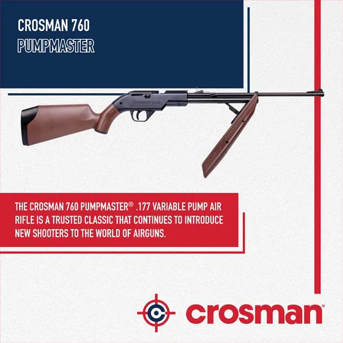 Vista 2 de Rifle monotiro/repetidor de Crosman 760, modelo Pumper Master BB, -1
