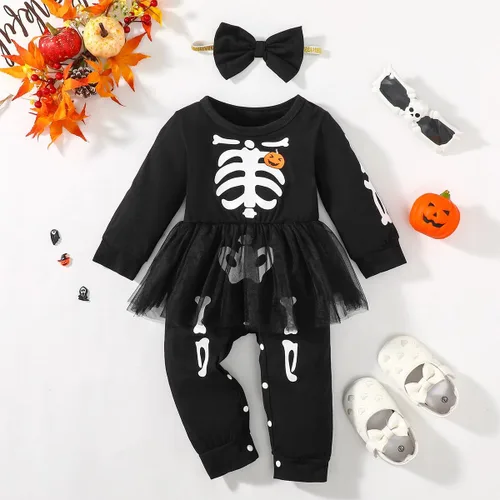 Vista 2 de Shalofer Disfraz de Halloween para bebé niña