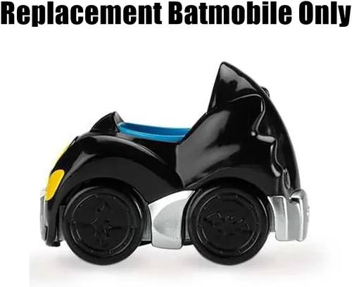 Vista 2 de Pieza de repuesto para Fisher-Price Little People DC Superfriends Deluxe Batcave Playset - HHY77 ~ Reemplazo de Batmobile negro y azul