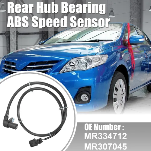 Vista 2 de uxcell Sensor de velocidad ABS delantero derecho para Mitsubishi Montero 1997-2000 No.MR334712/MR307045