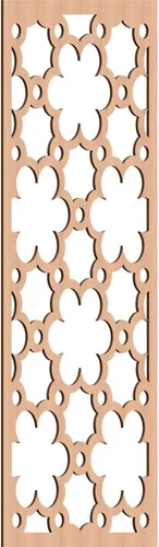 Vista 78 de 9 3/8"W x 24 3/8"H x 1/4"T Southgate Decorativos Paneles De Pared De Madera Calado, Abedul