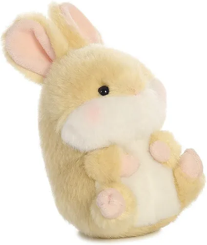Vista 3 de Aurora Paquete 2 Beanbag de peluche de 5 pulgadas: Conejito animado Bunbun Bunny