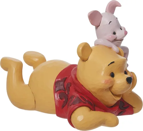 Vista 3 de Enesco Disney Traditions Winne The Pooh and Piglet - Figura de 5.25 pulgadas, multicolor